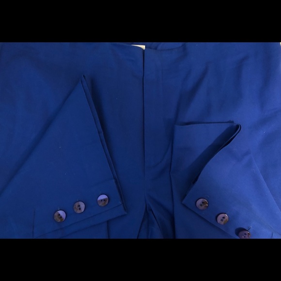 Pair of Royal Blue Capri Pants. - Picture 2 of 7